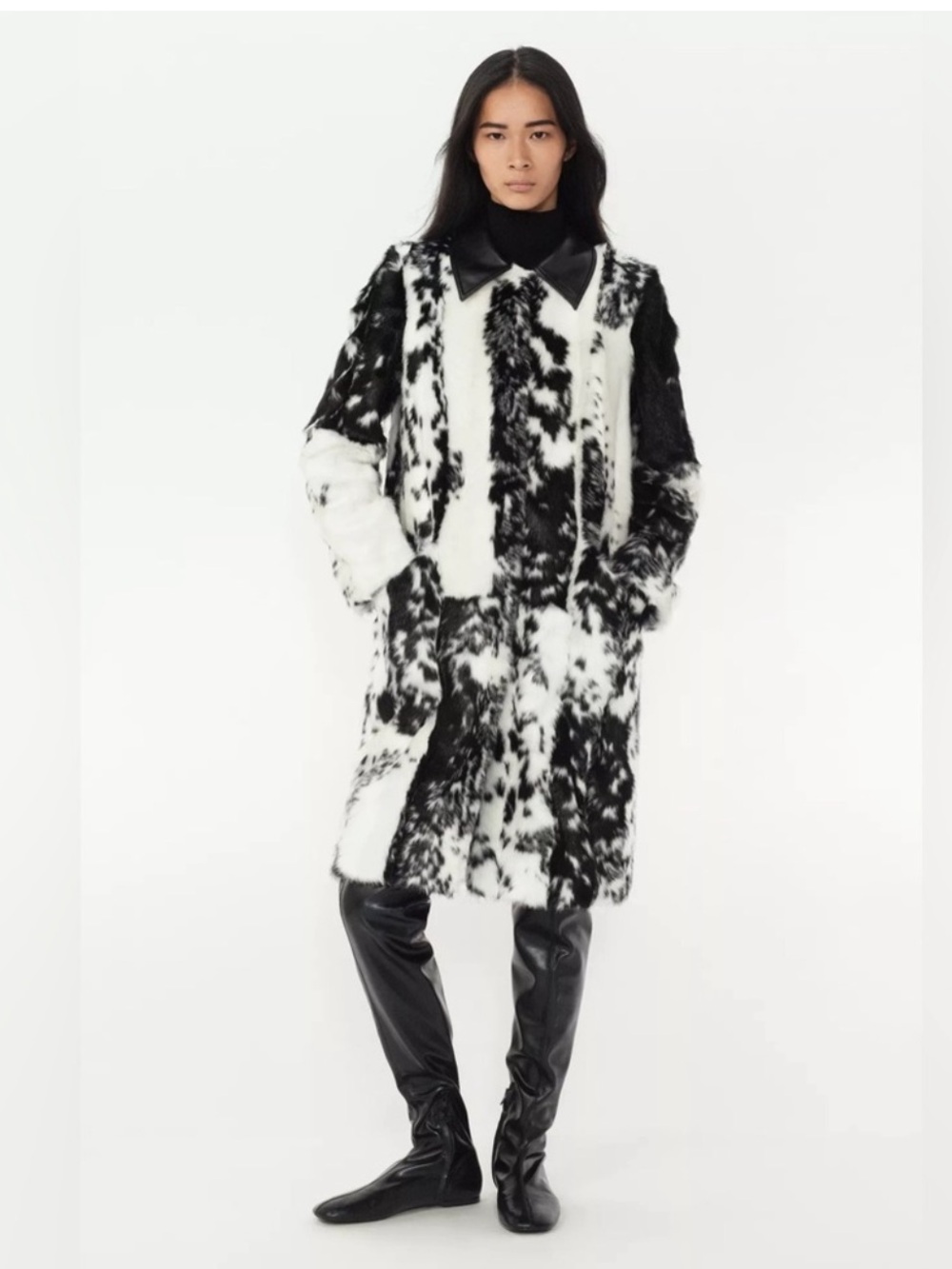 ZARA ANIMAL PRINT COAT - THE ITEM ZARA